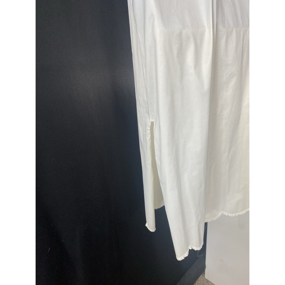 Komar Womens Slip Dress Size 34 Vintage Side Slit Cottagecore Whimsical Made USA - Picture 4 of 8